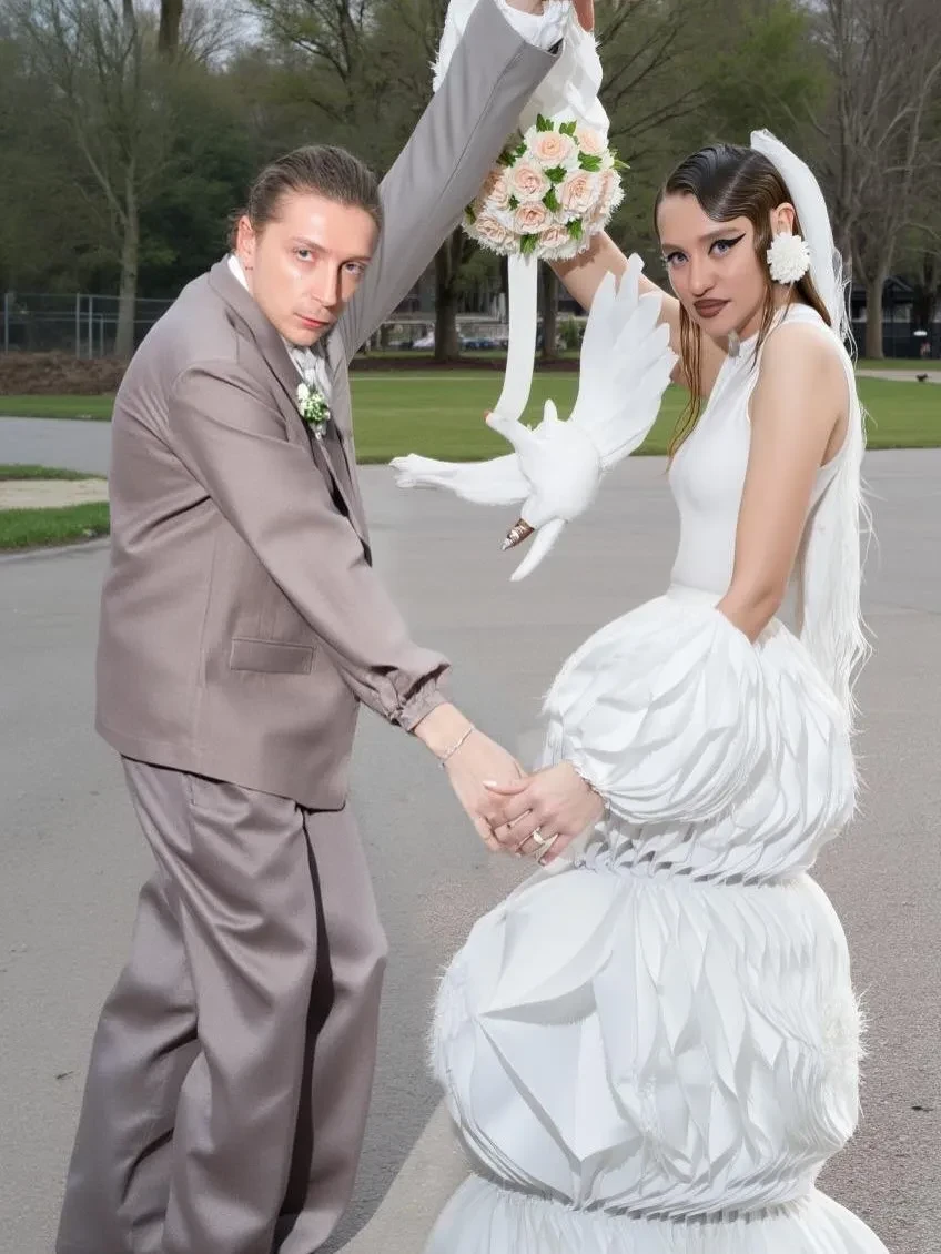 Мария Миногарова показала новые свадебные фото с мужем Александром Горчилиным