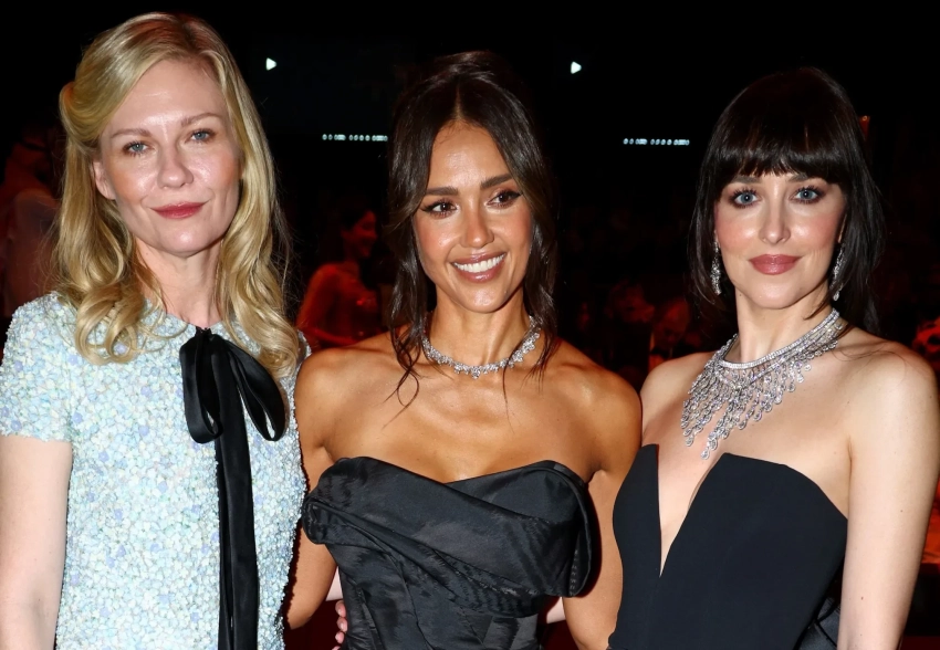 Джессика Альба, Кирстен Данст, Ума Турман, Дакота Джонсон и Ольга Куриленко на кинофестивале в Саудовской Аравии