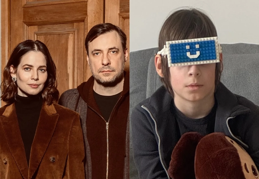 Юлия Снигирь и Евгений Цыганов показали редкие фото сына по случаю его 10-летия